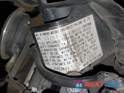 Zdjęcie 10 z 11 samochodu: 2012 KAWASAKI EX250 J VIN:JKAEXMJ15CDAA1800 - miniatura