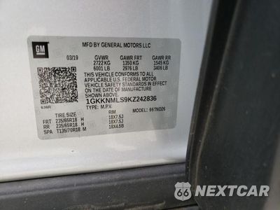Zdjęcie 12 z 12 samochodu: 2019 GMC ACADIA SLT-1 VIN:1GKKNMLS9KZ242836 - miniatura