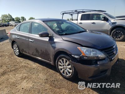 Czwarte zdjęcie samochodu z boku: 2015 NISSAN SENTRA S VIN:3N1AB7APXFL653565 - miniatura