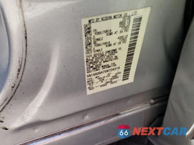 Zdjęcie 13 z 13 samochodu: 2005 NISSAN ARMADA SE VIN:5N1AA08A75N724319 - miniatura