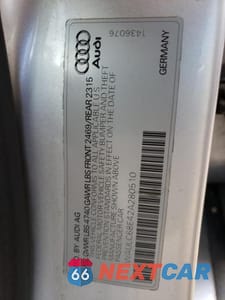 Zdjęcie 12 z 12 samochodu: 2002 AUDI A4 1.8T QUATTRO VIN:WAULC68E42A280510 - miniatura