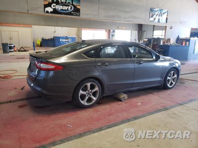 Trzecie zdjęcie samochodu z tyłu: 2015 FORD FUSION SE VIN:3FA6P0H76FR237372 - miniatura
