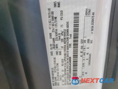 Zdjęcie 13 z 13 samochodu: 2022 FORD TRANSIT T-250 VIN:1FTBR3X86NKA54989 - miniatura