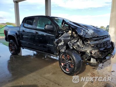 Czwarte zdjęcie samochodu z boku: 2018 CHEVROLET COLORADO ZR2 VIN:1GCGTEEN5J1191921 - miniatura