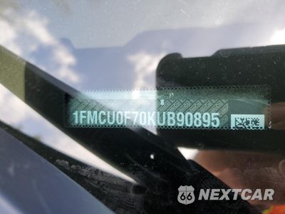 Zdjęcie 13 z 13 samochodu: 2019 FORD ESCAPE S VIN:1FMCU0F70KUB90895 - miniatura