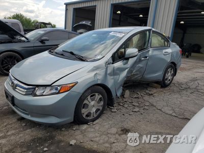 2012 HONDA CIVIC HYBRID JHMFB4F26CS010303 - główne zdjęcie licytacji z USA - miniatura