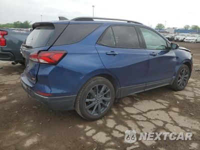 Trzecie zdjęcie samochodu z tyłu: 2022 CHEVROLET EQUINOX RS VIN:3GNAXMEV4NS106597 - miniatura