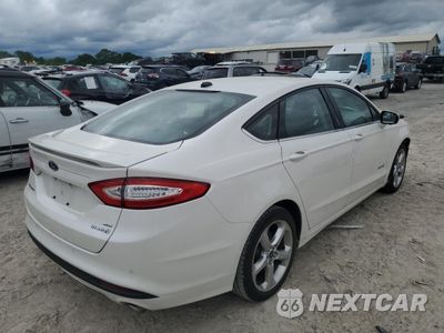 Trzecie zdjęcie samochodu z tyłu: 2014 FORD FUSION SE HYBRID VIN:3FA6P0LU5ER190606 - miniatura