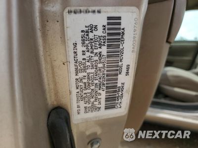 Zdjęcie 12 z 12 samochodu: 2000 TOYOTA CAMRY LE VIN:4T1BF22K8YU945117 - miniatura