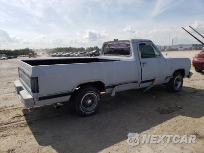 Trzecie zdjęcie samochodu z tyłu: 1988 DODGE D-SERIES D100 VIN:1B7FD04YXJS670840 - miniatura