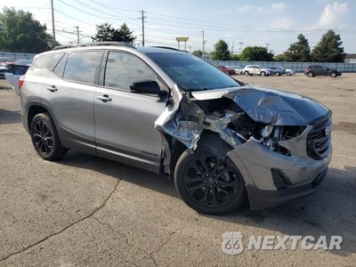 Czwarte zdjęcie samochodu z boku: 2020 GMC TERRAIN SLE VIN:3GKALMEV0LL195861 - miniatura