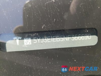 Zdjęcie 13 z 13 samochodu: 2022 TESLA MODEL 3 VIN:5YJ3E1EB5NF366690 - miniatura
