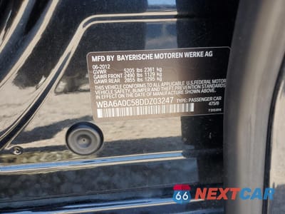 Zdjęcie 14 z 14 samochodu: 2013 BMW 640 I VIN:WBA6A0C58DDZ03247 - miniatura