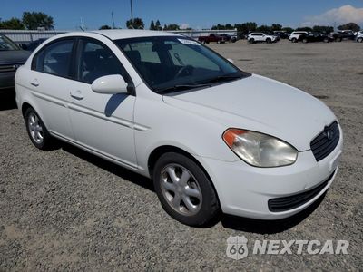 Czwarte zdjęcie samochodu z boku: 2008 HYUNDAI ACCENT GLS VIN:KMHCN46C28U184669 - miniatura