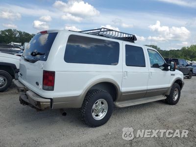 Trzecie zdjęcie samochodu z tyłu: 2004 FORD EXCURSION EDDIE BAUER VIN:1FMSU45P54EC48064 - miniatura