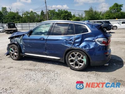 Drugie zdjęcie samochodu z przodu: 2021 BMW X3 XDRIVE30I VIN:5UXTY5C06M9G92038 - miniatura