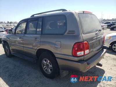 Trzecie zdjęcie samochodu z tyłu: 2000 LEXUS LX 470 VIN:JT6HT00W9Y0120042 - miniatura
