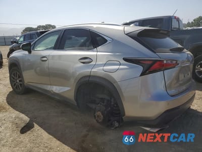Drugie zdjęcie samochodu z przodu: 2015 LEXUS NX 200T VIN:JTJYARBZ0F2021330 - miniatura