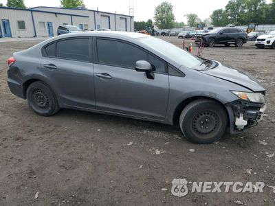 Czwarte zdjęcie samochodu z boku: 2013 HONDA CIVIC LX VIN:19XFB2F53DE288516 - miniatura