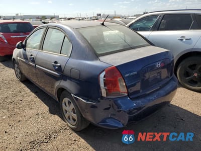 Drugie zdjęcie samochodu z przodu: 2007 HYUNDAI ACCENT GLS VIN:KMHCN46C37U159794 - miniatura