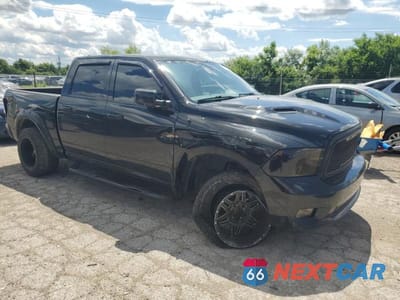 Czwarte zdjęcie samochodu z boku: 2012 DODGE RAM 1500 SPORT VIN:1C6RD7MT3CS176081 - miniatura