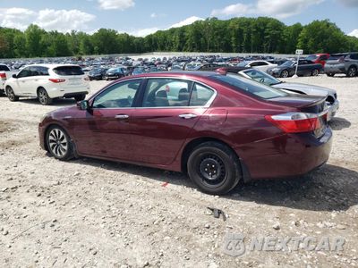 Drugie zdjęcie samochodu z przodu: 2014 HONDA ACCORD HYBRID EXL VIN:1HGCR6F57EA009192 - miniatura