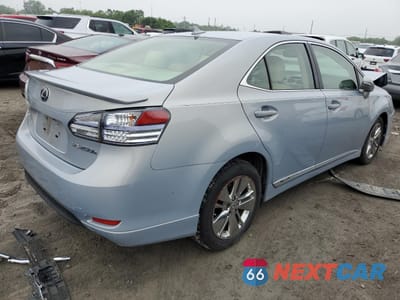 Trzecie zdjęcie samochodu z tyłu: 2010 LEXUS HS 250H VIN:JTHBB1BA1A2013889 - miniatura