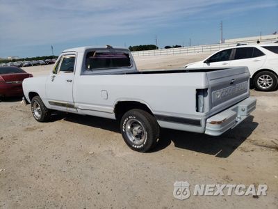 Drugie zdjęcie samochodu z przodu: 1988 DODGE D-SERIES D100 VIN:1B7FD04YXJS670840 - miniatura
