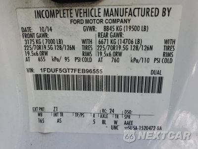 Zdjęcie 13 z 13 samochodu: 2015 FORD F550 SUPER DUTY VIN:1FDUF5GT7FEB96555 - miniatura