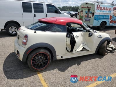 Trzecie zdjęcie samochodu z tyłu: 2013 MINI COOPER COUPE JOHN COOPER WORKS VIN:WMWSX9C56DT380415 - miniatura