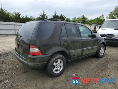 Trzecie zdjęcie samochodu z tyłu: 2001 MERCEDES-BENZ ML 320 VIN:4JGAB54E71A233494 - miniatura