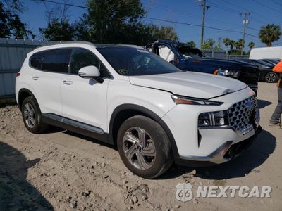 Czwarte zdjęcie samochodu z boku: 2023 HYUNDAI SANTA FE SEL PREMIUM VIN:5NMS34AJ2PH551202 - miniatura