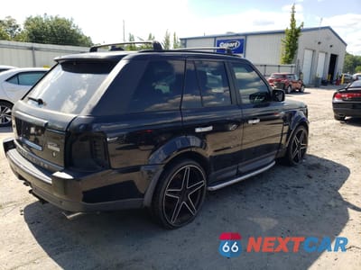 Trzecie zdjęcie samochodu z tyłu: 2006 LAND ROVER RANGE ROVER SPORT SUPERCHARGED VIN:SALSH23486A915010 - miniatura