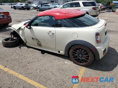 Drugie zdjęcie samochodu z przodu: 2013 MINI COOPER COUPE JOHN COOPER WORKS VIN:WMWSX9C56DT380415 - miniatura