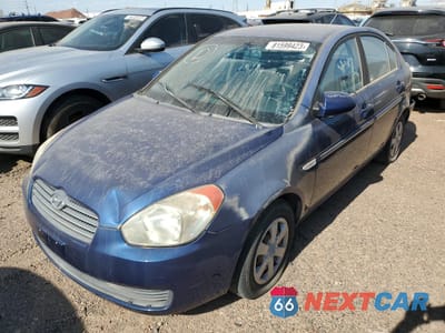 2007 HYUNDAI ACCENT GLS KMHCN46C37U159794 - główne zdjęcie licytacji z USA - miniatura
