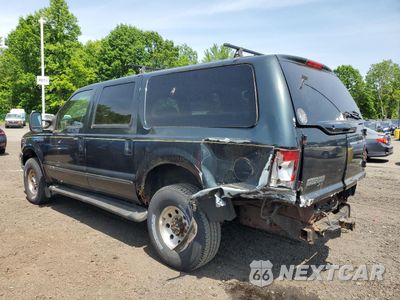 Drugie zdjęcie samochodu z przodu: 2000 FORD EXCURSION XLT VIN:1FMNU41S3YEB85849 - miniatura