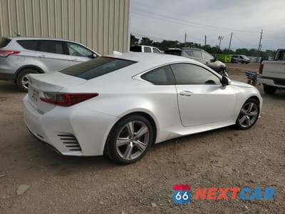 Trzecie zdjęcie samochodu z tyłu: 2016 LEXUS RC 200T VIN:JTHHA5BC1G5002467 - miniatura