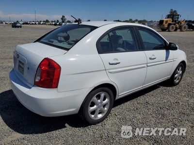 Trzecie zdjęcie samochodu z tyłu: 2008 HYUNDAI ACCENT GLS VIN:KMHCN46C28U184669 - miniatura