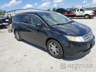 Czwarte zdjęcie samochodu z boku: 2012 HONDA ODYSSEY EXL VIN:5FNRL5H68CB027697 - miniatura