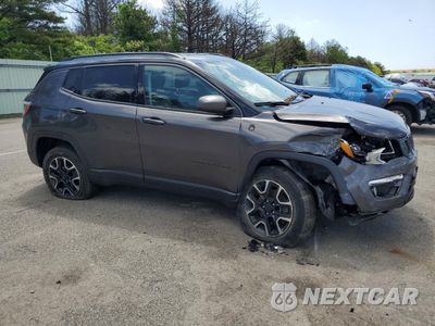 Czwarte zdjęcie samochodu z boku: 2020 JEEP COMPASS TRAILHAWK VIN:3C4NJDDB1LT189318 - miniatura