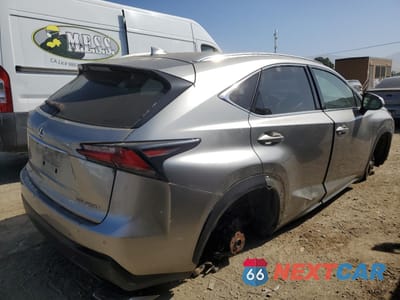 Trzecie zdjęcie samochodu z tyłu: 2015 LEXUS NX 200T VIN:JTJYARBZ0F2021330 - miniatura