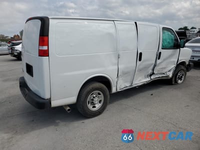 Trzecie zdjęcie samochodu z tyłu: 2022 CHEVROLET EXPRESS G2500 VIN:1GCWGAFP1N1174516 - miniatura