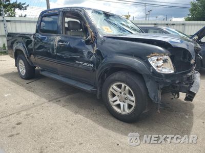 Czwarte zdjęcie samochodu z boku: 2004 TOYOTA TUNDRA DOUBLE CAB LIMITED VIN:5TBDT48114S453049 - miniatura