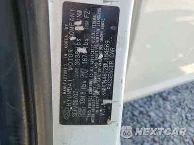 Zdjęcie 12 z 12 samochodu: 2008 HYUNDAI ACCENT GLS VIN:KMHCN46C28U184669 - miniatura