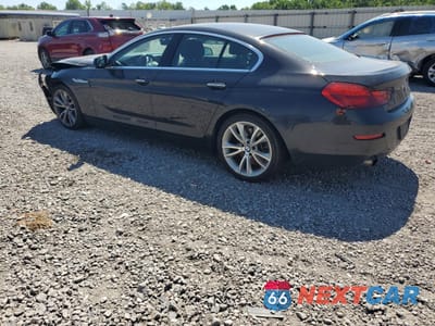 Drugie zdjęcie samochodu z przodu: 2013 BMW 640 I VIN:WBA6A0C58DDZ03247 - miniatura