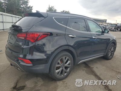 Trzecie zdjęcie samochodu z tyłu: 2017 HYUNDAI SANTA FE SPORT VIN:5NMZWDLA6HH052004 - miniatura