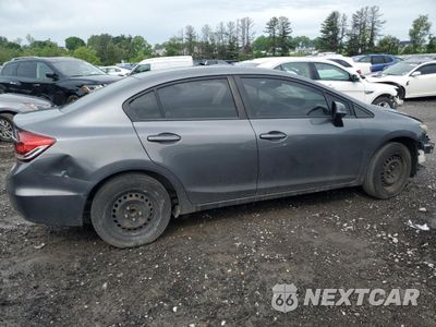 Trzecie zdjęcie samochodu z tyłu: 2013 HONDA CIVIC LX VIN:19XFB2F53DE288516 - miniatura