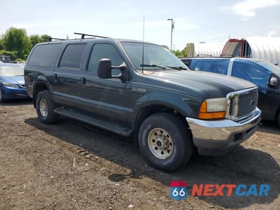 Czwarte zdjęcie samochodu z boku: 2000 FORD EXCURSION XLT VIN:1FMNU41S3YEB85849 - miniatura