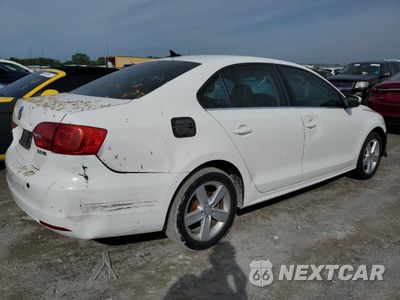 Trzecie zdjęcie samochodu z tyłu: 2013 VOLKSWAGEN JETTA SE VIN:3VWDX7AJ6DM447820 - miniatura