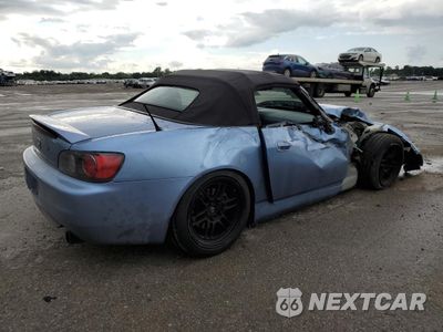 Trzecie zdjęcie samochodu z tyłu: 2002 HONDA S2000 VIN:JHMAP11442T003054 - miniatura
